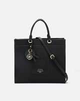 ‎ شنطة نسائيه بتصميم واسع بلون أسود | ZLH721L0201