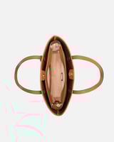 ‎ شنطه نسائيه كلاسيك باللون البني | NLH011F070701