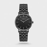 ‎ ساعة فينشي النسائية كلاسيك بلون أسود | FAS092L02...