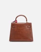 شنطة نسائية الفي اند كو بتصميم مميز بلون بني