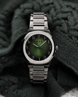 ‎ ساعة رجالية من آن بسير ستيل رمادي | NAS034M17081...