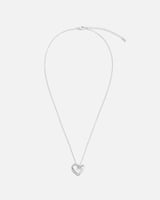 ‎ سلسال نسائي ناعم بلون فضي