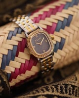 ‎ ساعة نسائيه من إلڤي بلون فضي وذهبي | LOS028L0604...