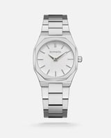 ساعة نسائية الفي اند كو ستيل باللون الفضي