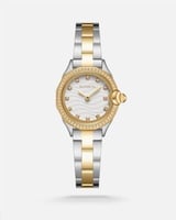 ساعة نسائية أنيقة بلون ذهبي وفضي الفي اند كو