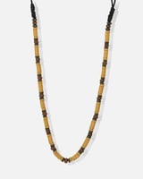 ‎ سلسال رجالي بخرز ملون