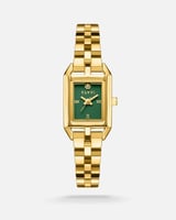 ‎ ساعة إلڤي النسائيه باللون الذهبي | LAS023L010801