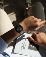 ‎ ساعة رجالية ستيل باللون الرمادي