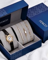 ‎ ساعة نسائية مع اساور مجاناً