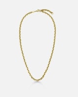 ‎ سلسال نسائي بتصميم أنثوي بلون ذهبي | ZJN083L01