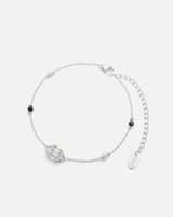 ‎ ١٠ قطع اكسسوارات أنيقة بلون فضي