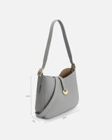 شنطة نسائية الفي اند كو باللون الرمادي