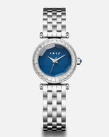 ‎ ساعة نسائية من آن باللون الفضي | NOS027F110511