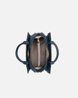 شنطة نسائية الفي اند كو من الجلد بلون أزرق