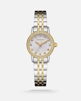 ساعة نسائية أنيقة بلون ذهبي وفضي الفي اند كو