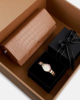 ‎ طقم هدايا نسائي ساعة وشنطة | SZHU099L44444401