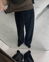 ‎ بنطلون نسائي الفي اند كو بتصميم مريح بلون أسود