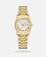 ساعة نسائية مميزة بلون ذهبي الفي اند كو