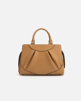 شنطة نسائية الفي اند كو من الجلد بلون بني