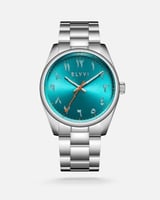 ساعة رجالية الفي اند كو ستيل بلون فضي