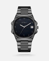 ‎ ساعة رجالية ايمزوري من الستيل بلون أسود | EAS032...