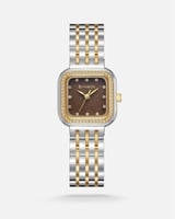 ساعة نسائية ستيل ذهبي وفضي الفي اند كو