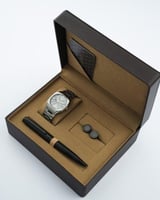 هدية رجالية الفي اند كو مميزة لكل الأوقات ساعة وكب...