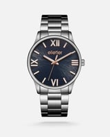 ‎ ساعة رجالية من أليتير بلون رمادي