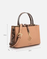 ‎ شنطة نسائية باللون البني