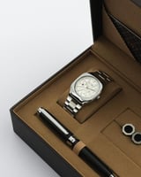 هدية رجالية الفي اند كو مميزة لكل الأوقات ساعة وكب...