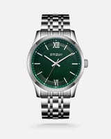 ‎ ساعة رجالية بسير ستيل باللون الفضي | EAS021M1108...