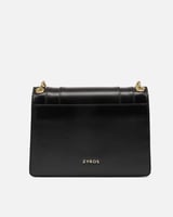 ‎ شنطة زايروس النسائي من الجلد الناعم بلون أسود |...