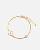 ‎ اسوارة نسائية بتصميم ناعم بلون ذهبي | MJB014F010...