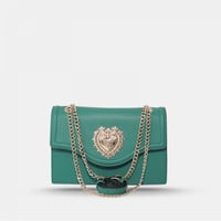 ‎ شنطة زايروس النسائية من الجلد الناعم باللون الأخ...