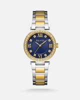 ‎ ساعة نسائيه ستيل بلون فضي وذهبي | LOS006L060506