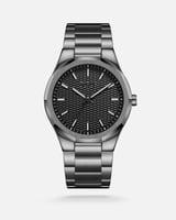 ‎ ساعة رجالية ستيل باللون الرمادي