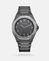 ‎ ساعة رجالية ستيل باللون الأسود | ZAS338M020202