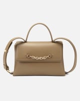 ‎ شنطة نسائية أنيقة باللون البني