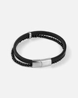 ‎ اسوره رجاليه بتصميم اسورتين جلد وخرز | ZRB022M11...