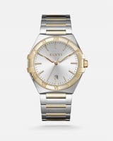‎ ساعة الفي رجاليه ستيل بلون فضي وذهبي | LAS031M06...
