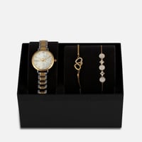 ‎ صندوق أنيق بساعة زايروس النسائية من الستيل بلون...