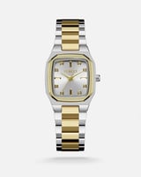 ‎ ساعة نسائيه فنشي ستيل بلون فضي وذهبي | FAS272F06...