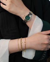 ‎ طقم هدايا نسائية إلڤي ساعة وأساور | SLOS024L0608...