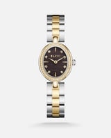 ‎ ساعة نسائيه بسير ستيل بلون فضي وذهبي | LOS051L06...