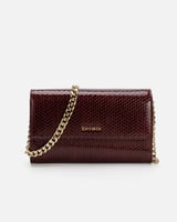 ‎ شنطة نسائية من الفي بلون عودي