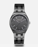 ‎ ساعة آن الرجالية ستيل باللون الأسود | NAS021M171...