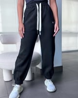 ‎ بنطلون نسائي الفي اند كو رياضي بلون أسود