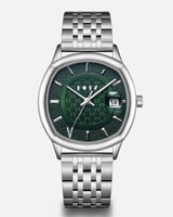 ‎ ساعة رجاليه من آن باللون الفضي | NAS018M110811