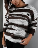 ‎ هودي نسائي الفي اند كو أنيق بلون بني وبيج