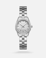 ‎ ساعة نسائيه من إلڤي باللون الفضي | LOS027L110411